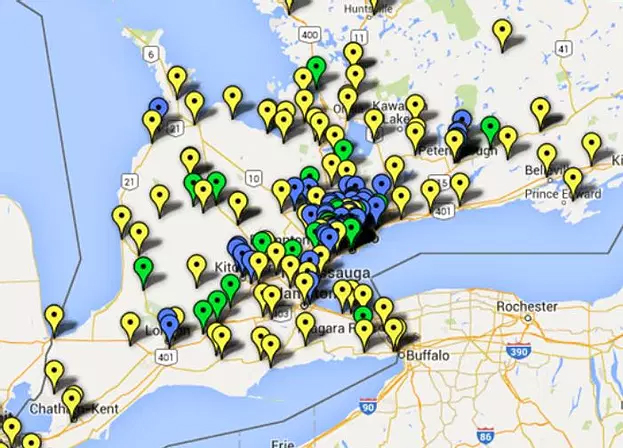 Charging Map